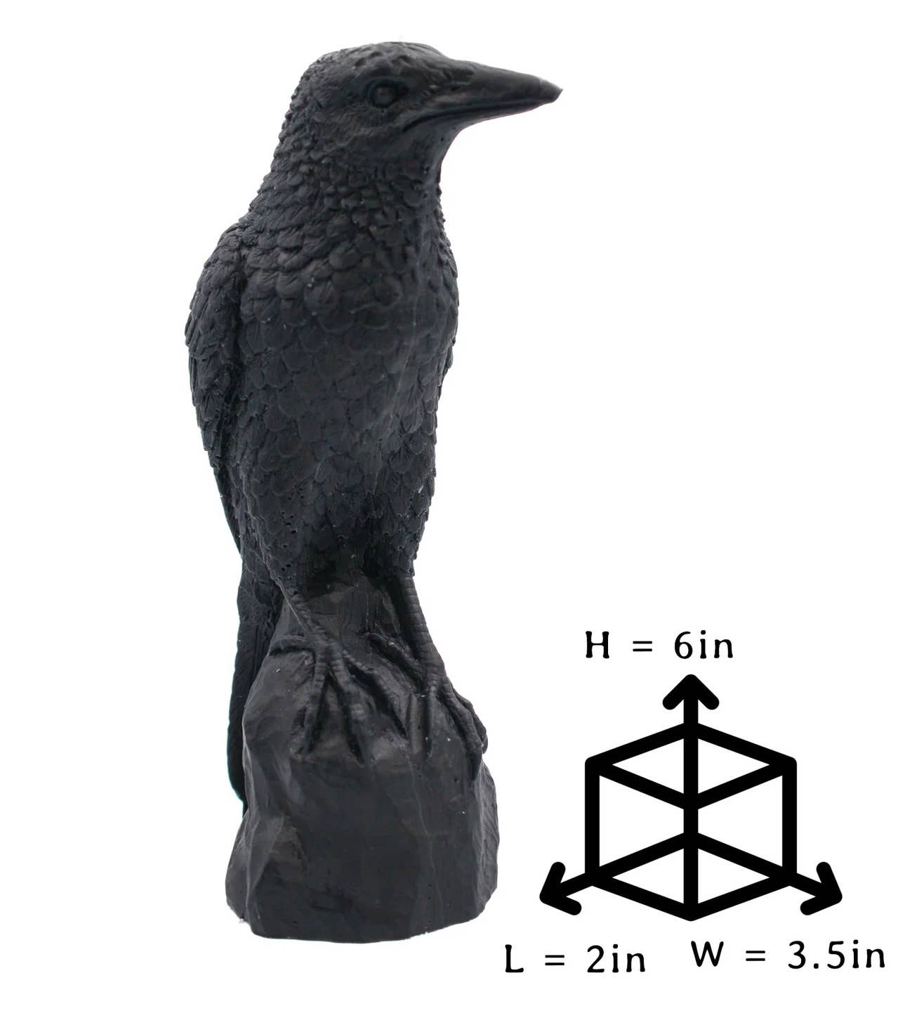 Raven Candle