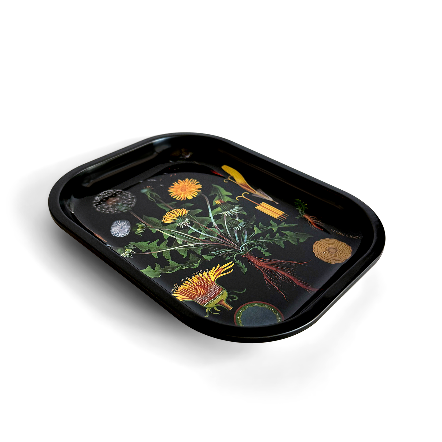 Small Metal Dandelion Ritual Tray