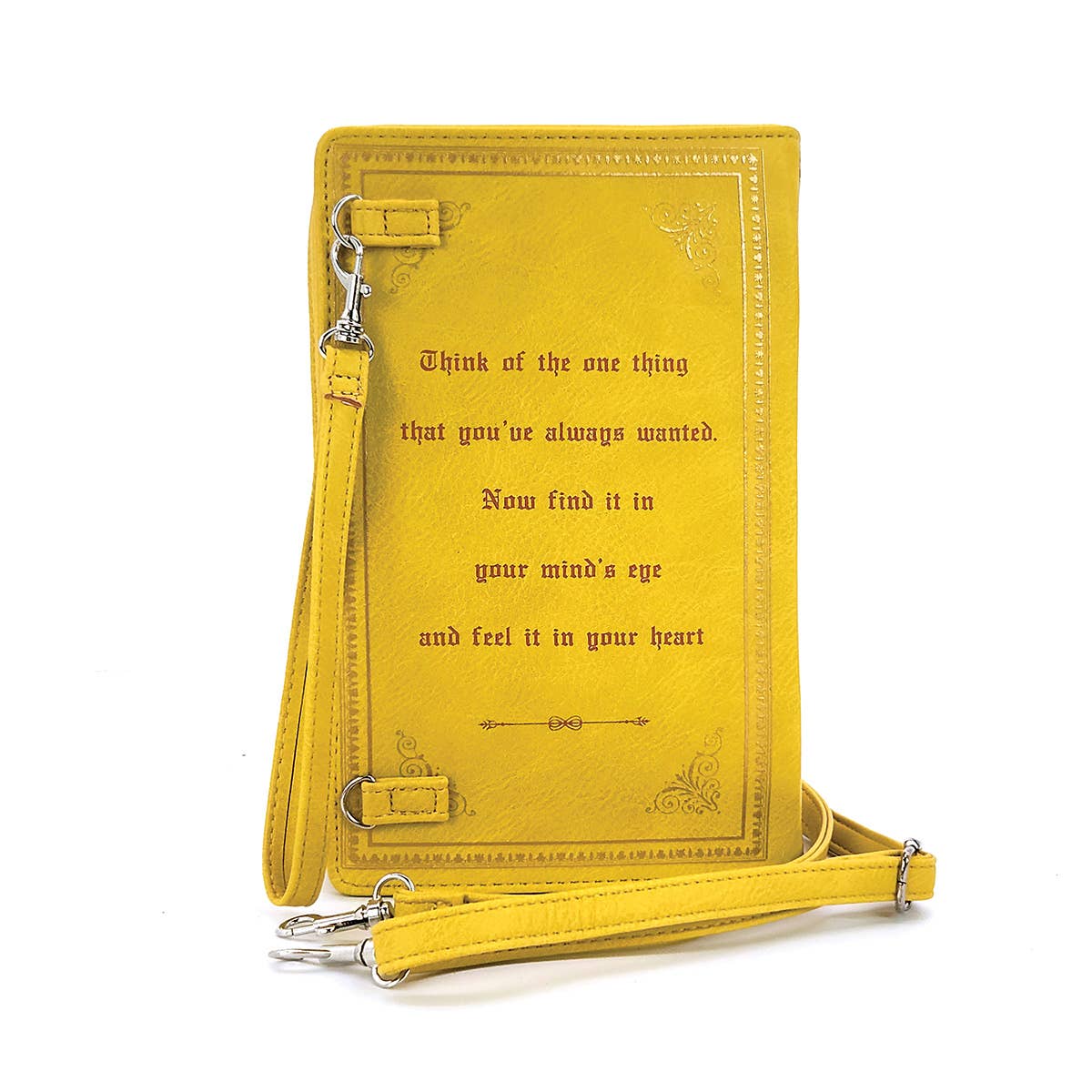 Beauty and The Beast Book Clutch Bag