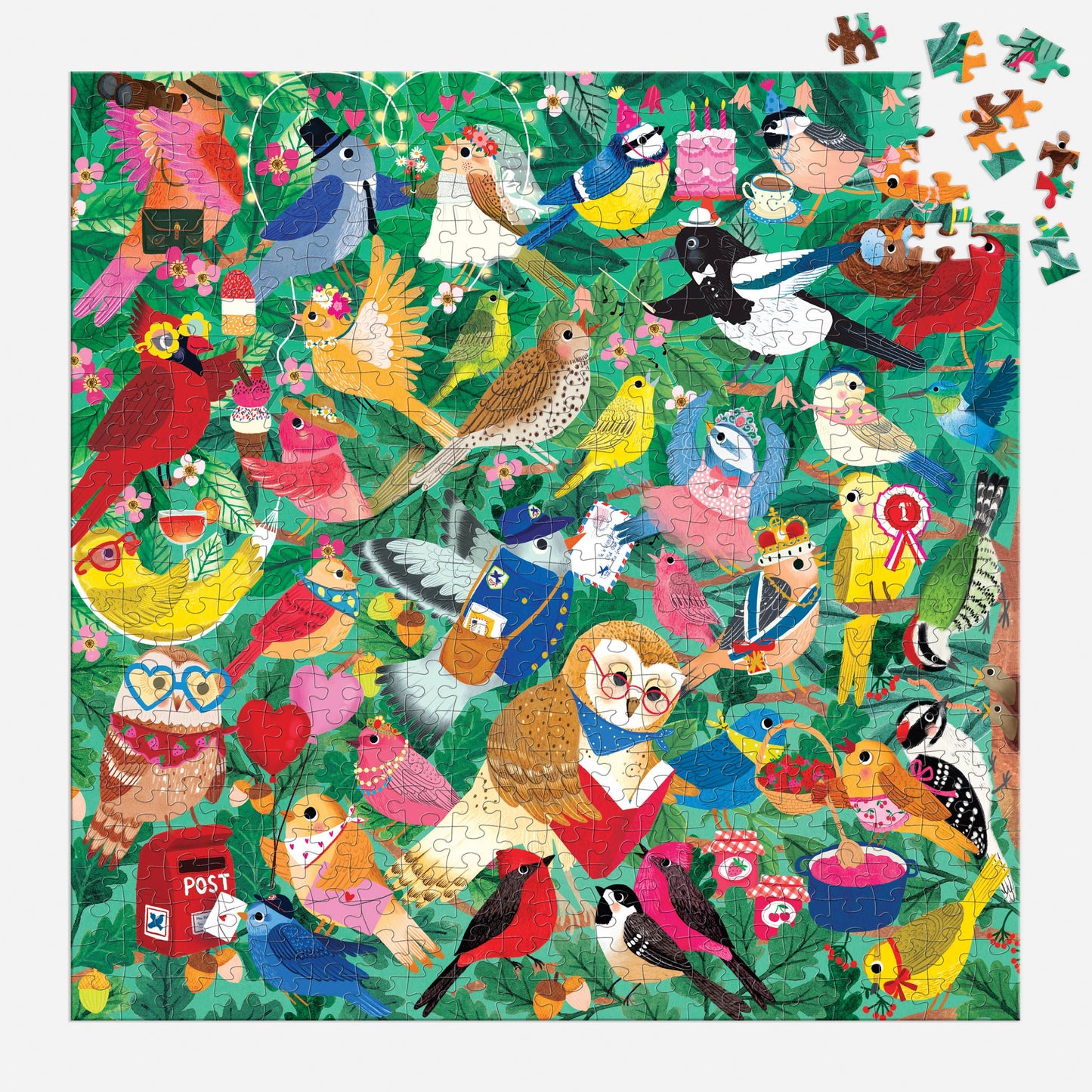 Birding Around 500 Piece Family Puzzle