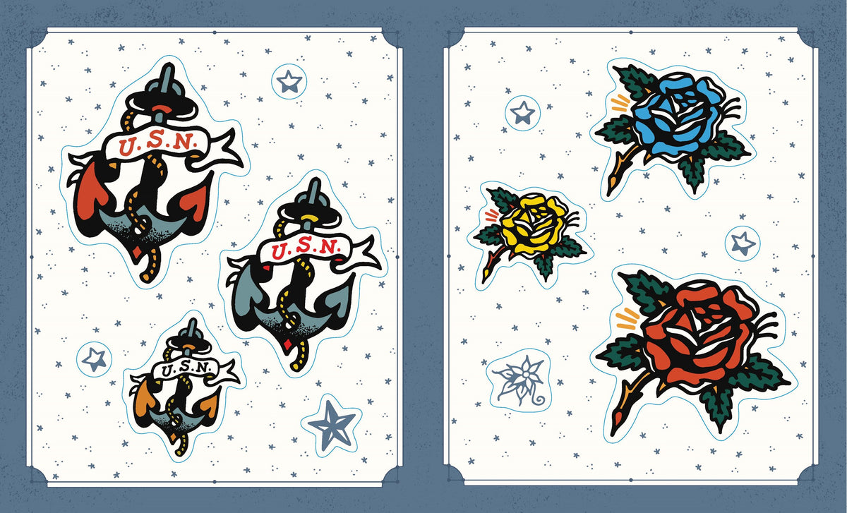 This is a Sticker Book for People Who Love Tattoos