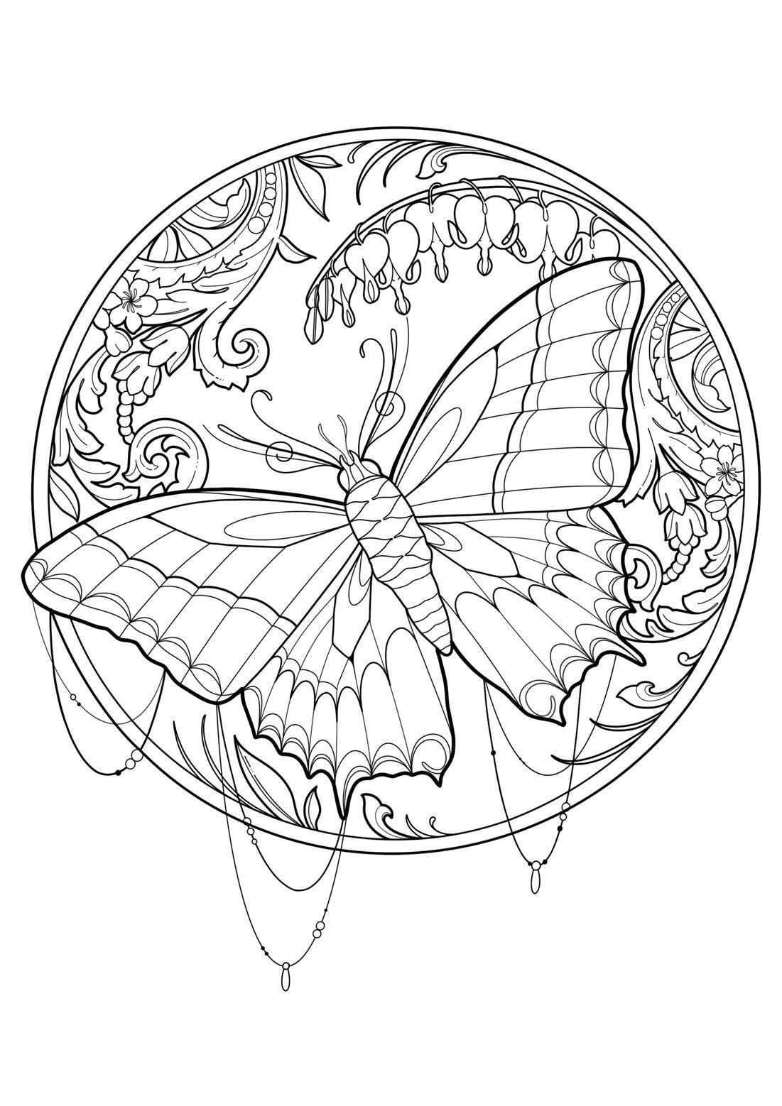 Tattoo Wonderlands: A Coloring Book