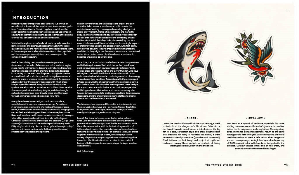 The Tattoo Sticker Book