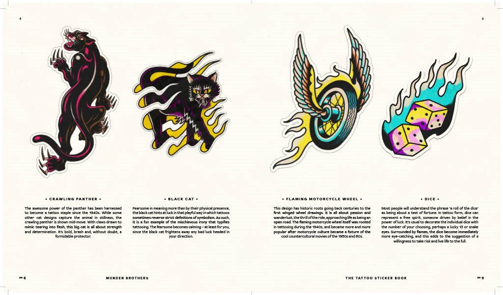 The Tattoo Sticker Book