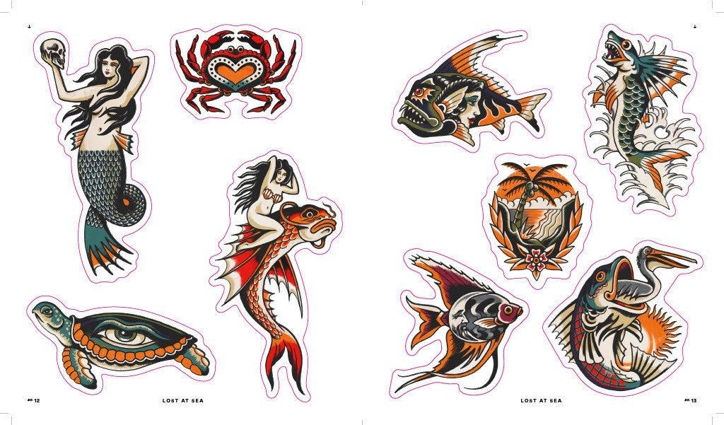 The Tattoo Sticker Book