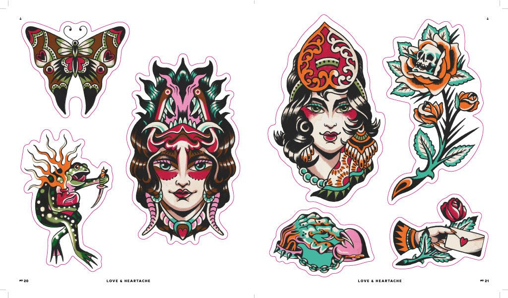 The Tattoo Sticker Book