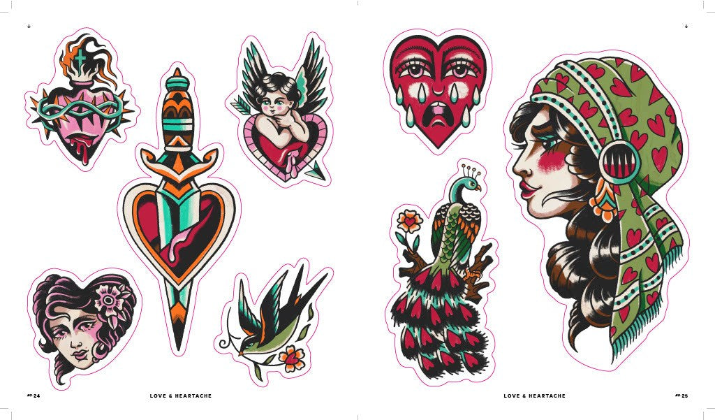 The Tattoo Sticker Book