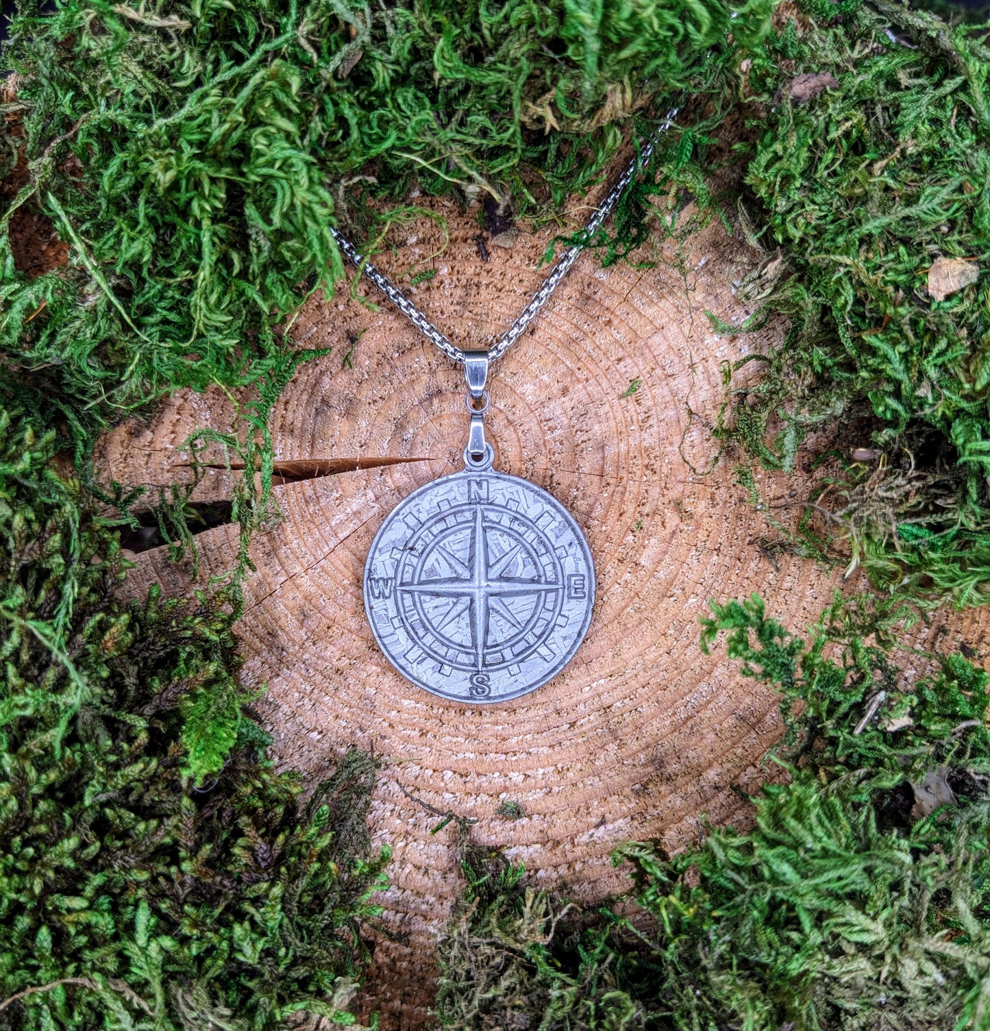 Meteorite Pendant, Compass