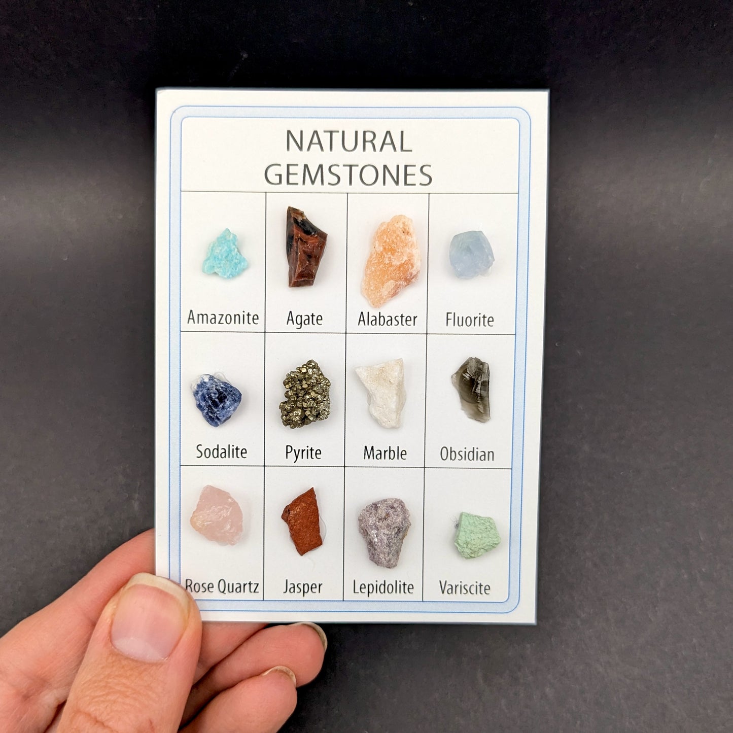 Gemstone Collection Card