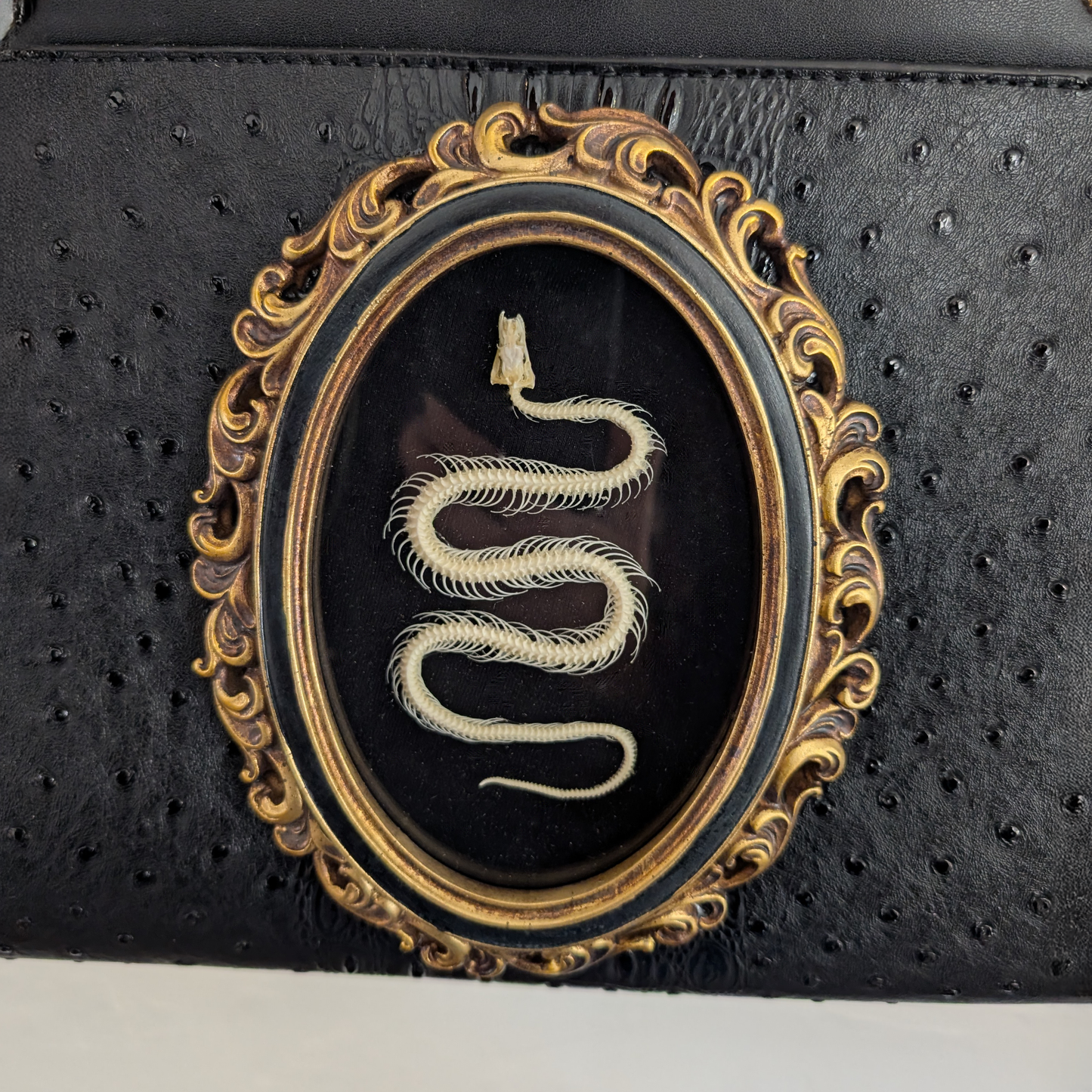 Real Snake Skeleton Handbag