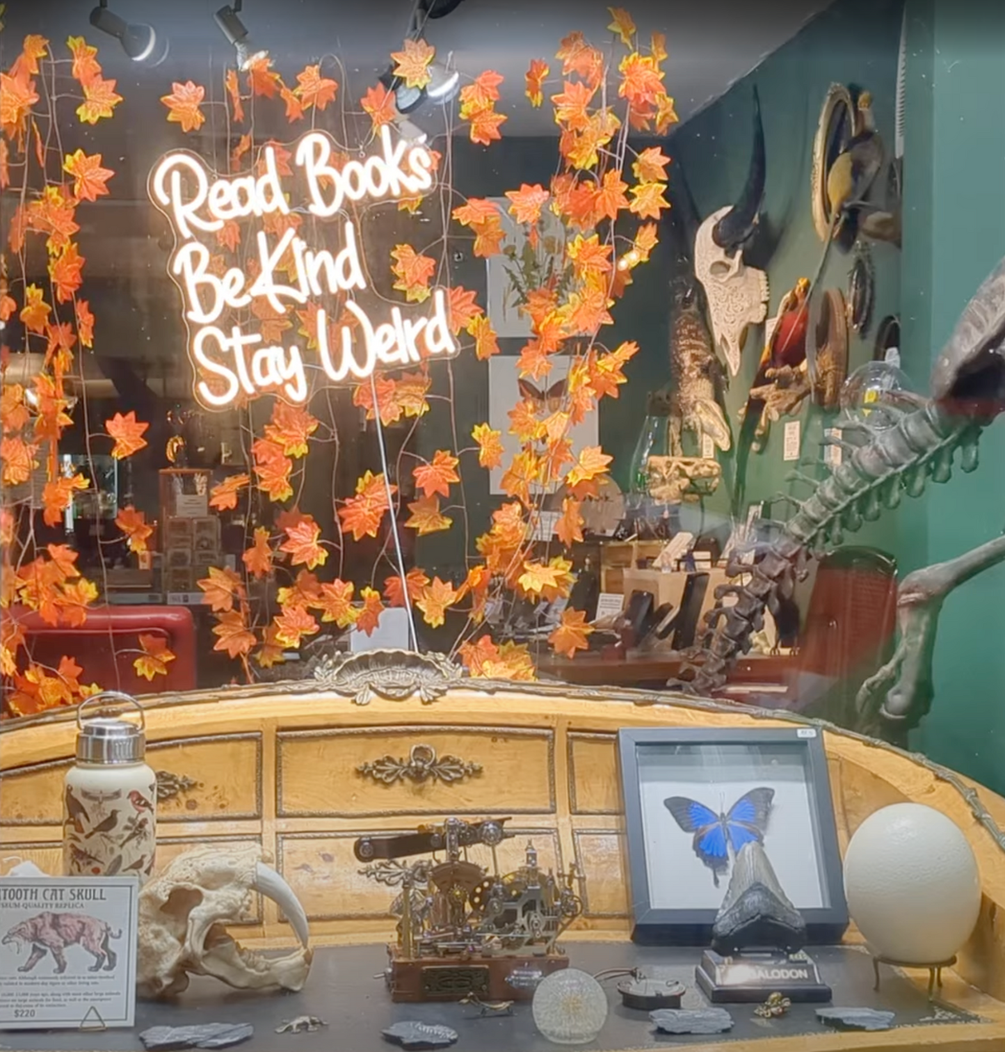 Read Books, Be Kind sign