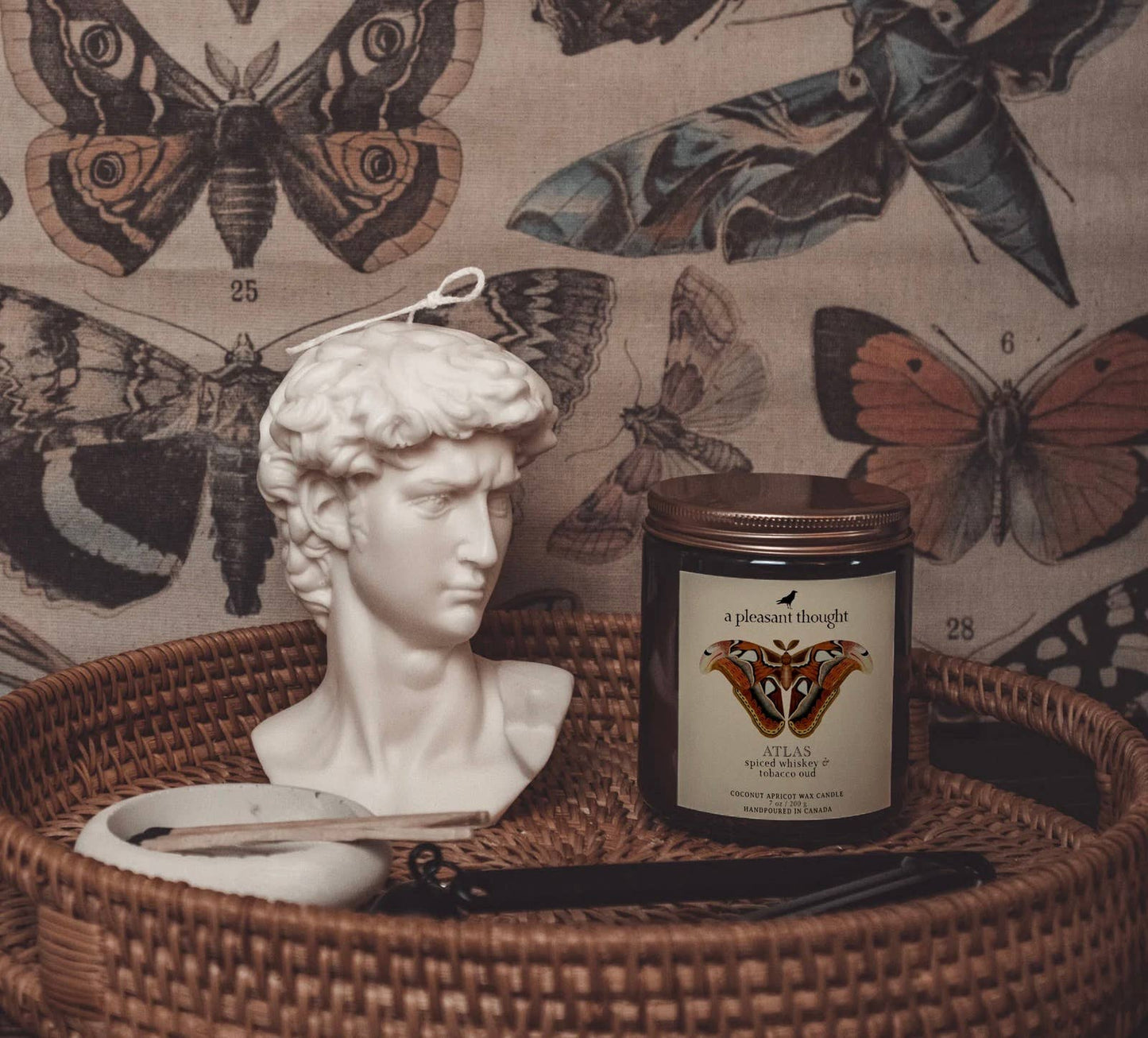 Atlas Jar Candle (Spiced Whiskey & Tobacco Oud)