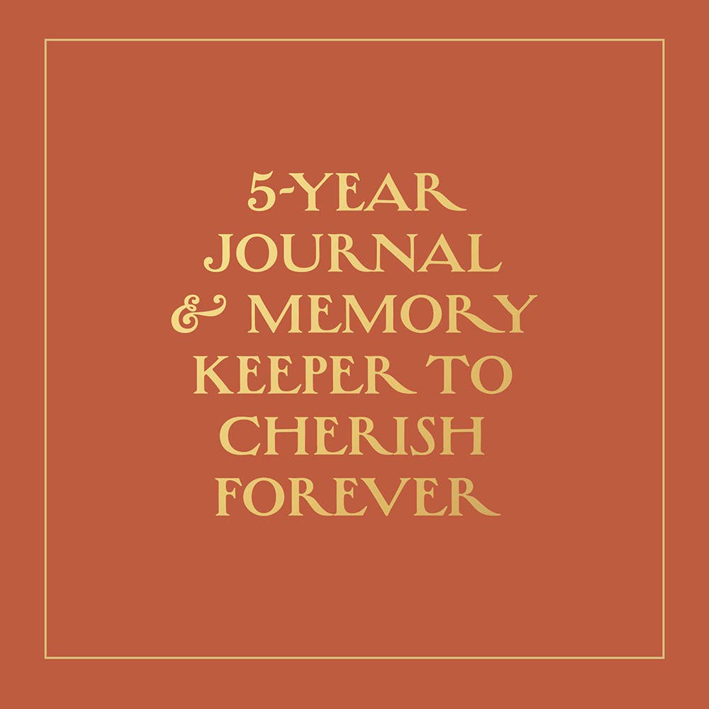 Gilded One Line a Day Journal