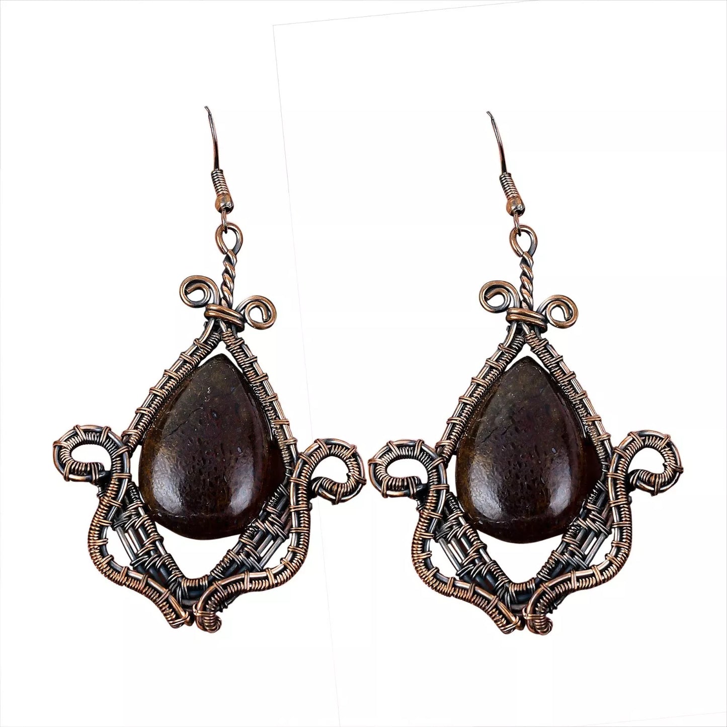 Dinosaur Bone Earrings