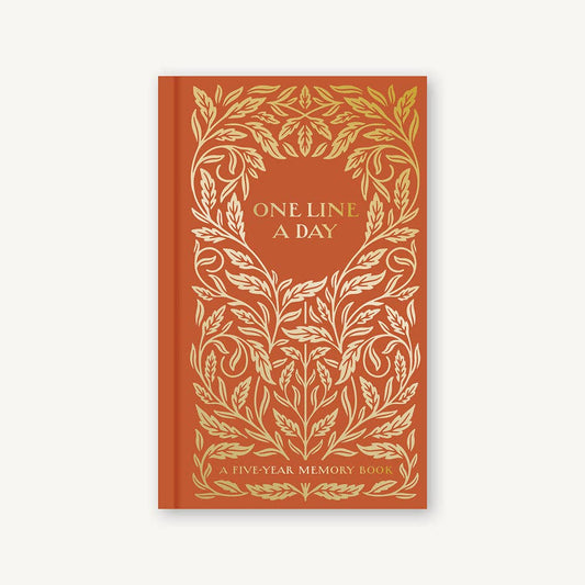 Gilded One Line a Day Journal