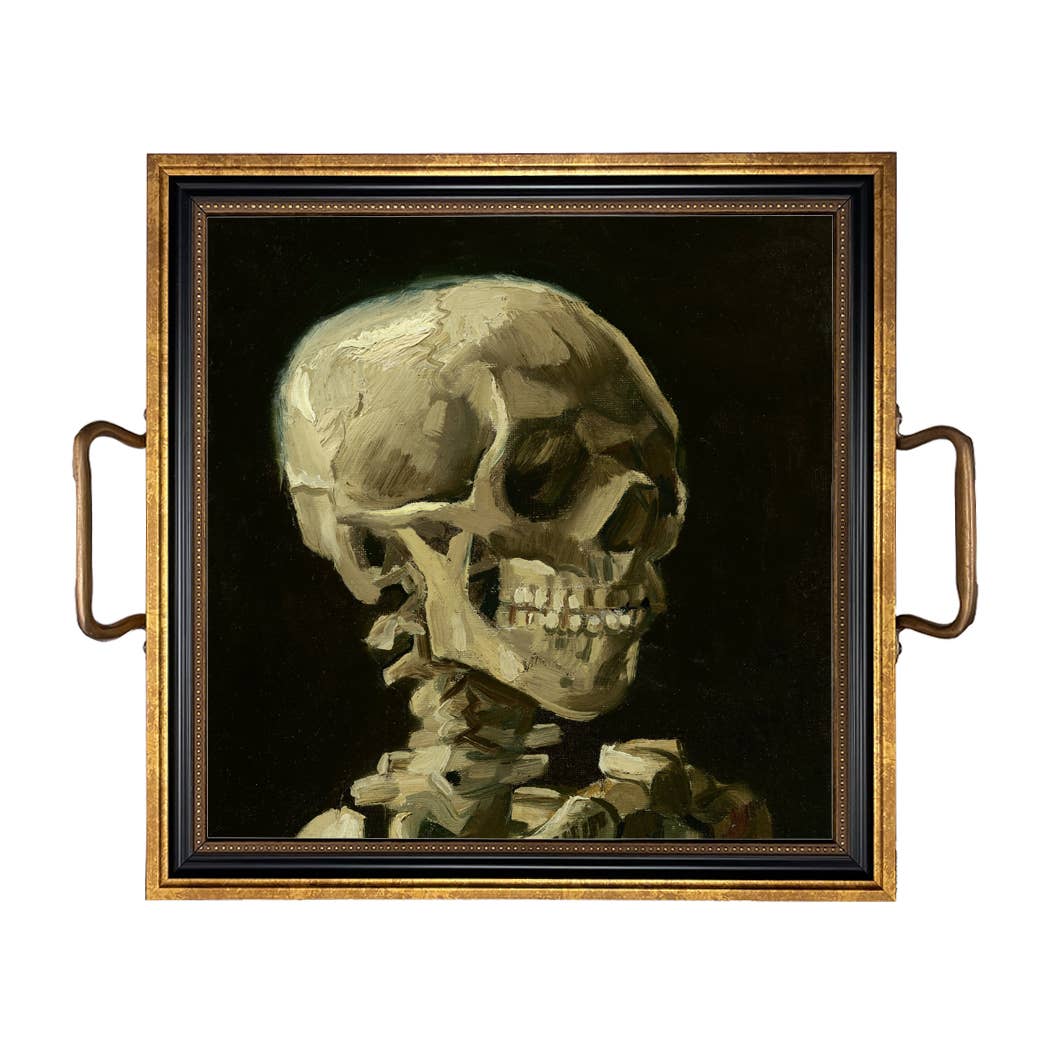 Skull Decorative Serving Tray | Tabletop decor