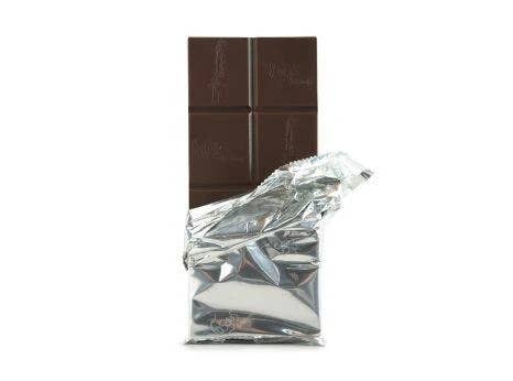 Dark Chocolate Bar w/ Black Salt & Caramel - Gourmet
