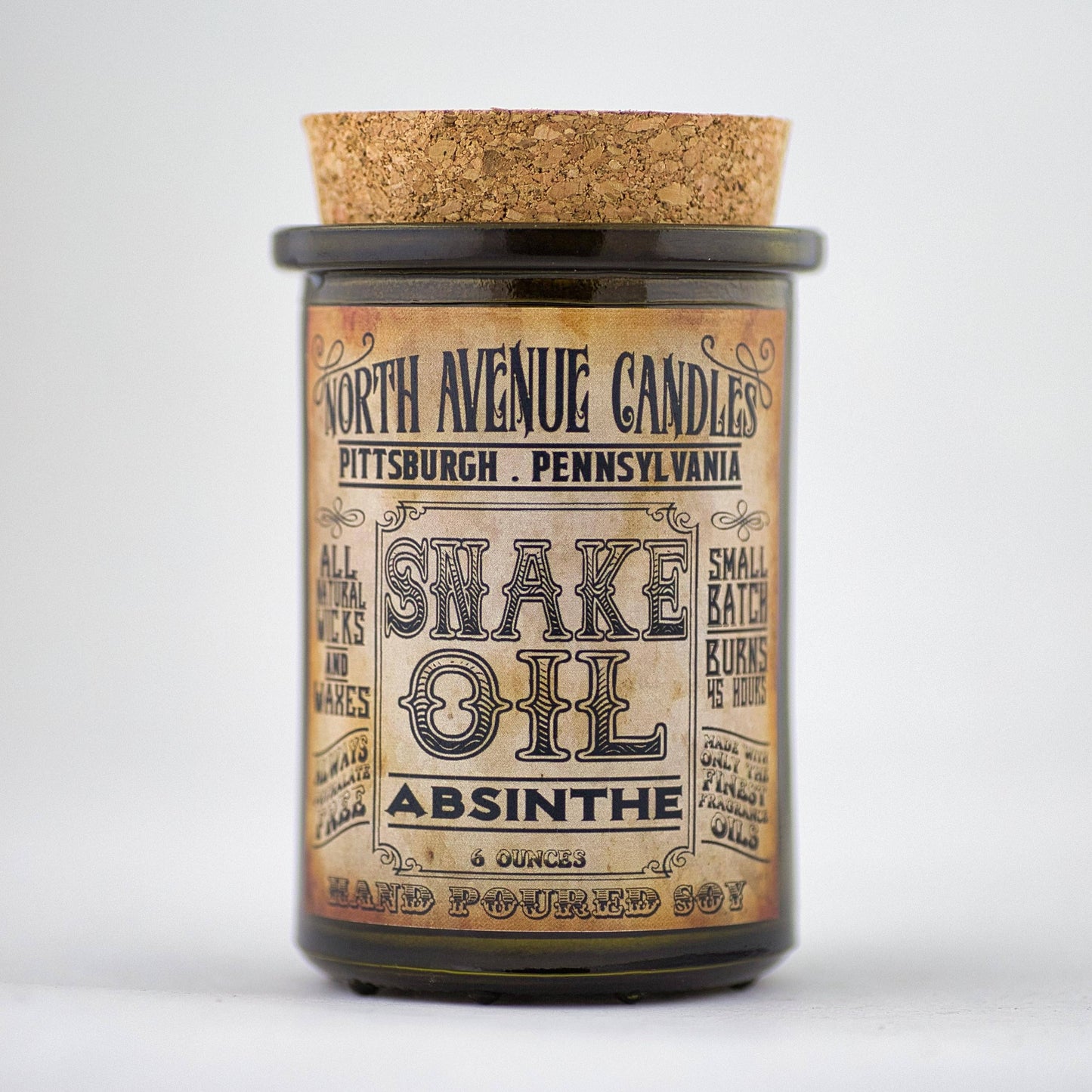 Apothecary Candle - "Snake Oil"  - Absinthe