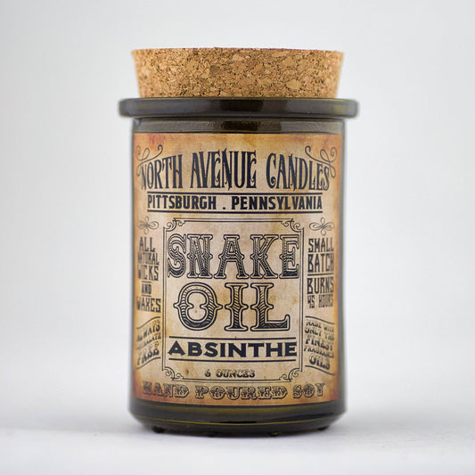 Apothecary Candle - "Snake Oil"  - Absinthe