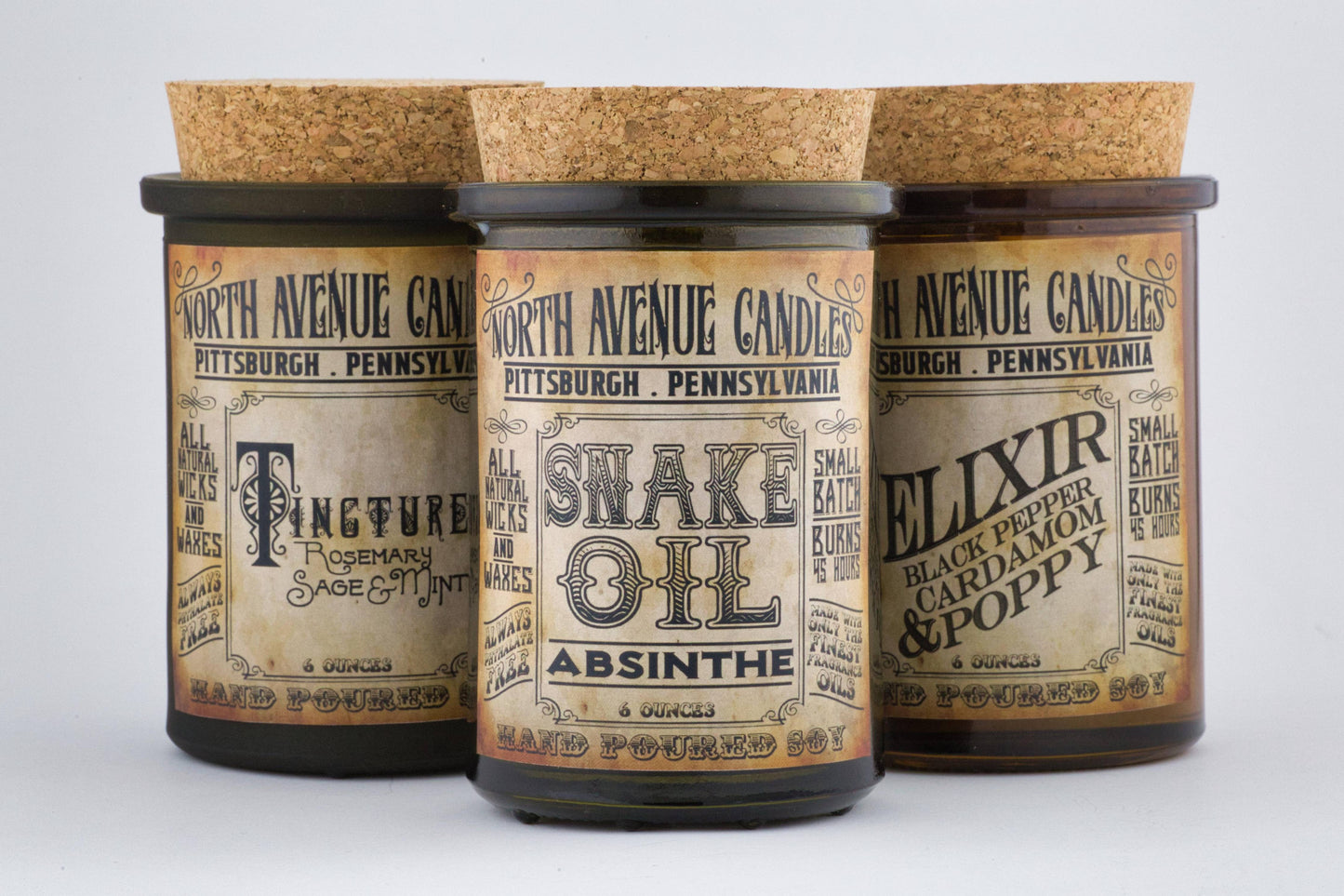Apothecary Candle - "Soothing Syrup" - Honey Almond