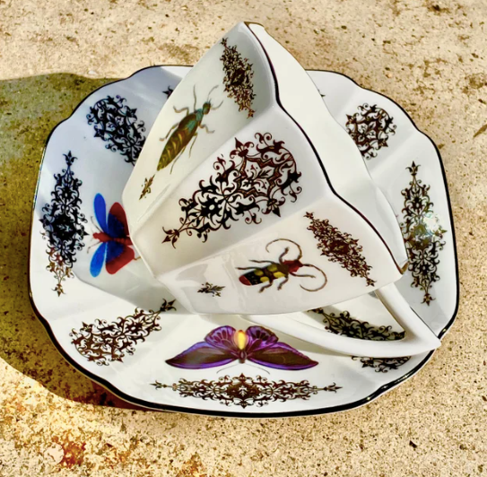 Belle du Jour teacup and saucer