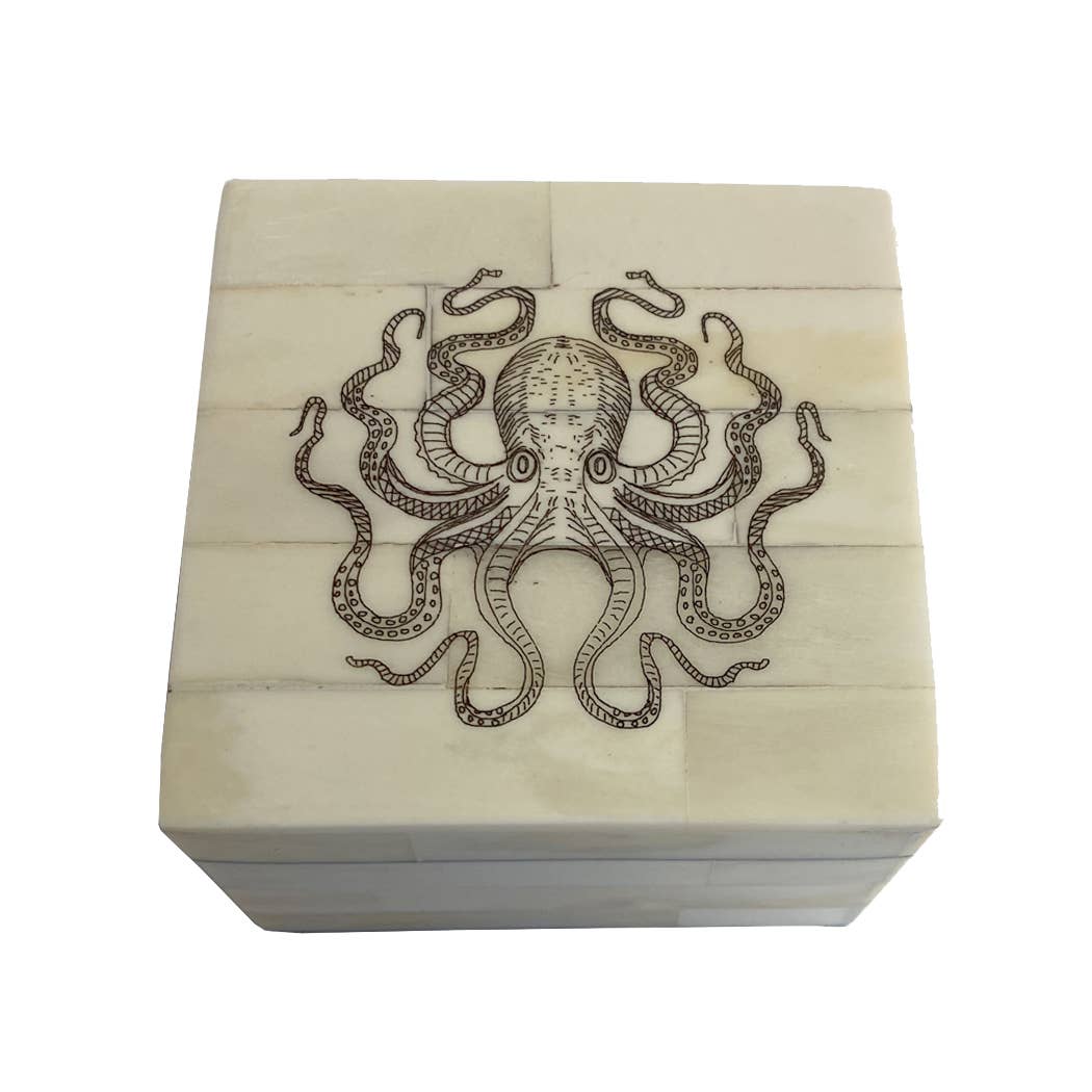Octopus Ox Bone Box