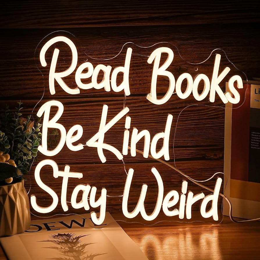 Read Books, Be Kind sign