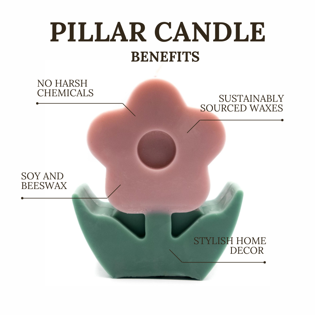 Half Skull Candle