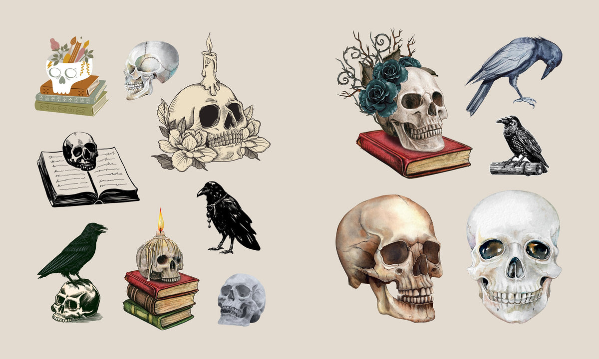 Sticker Studio: Dark Academia
