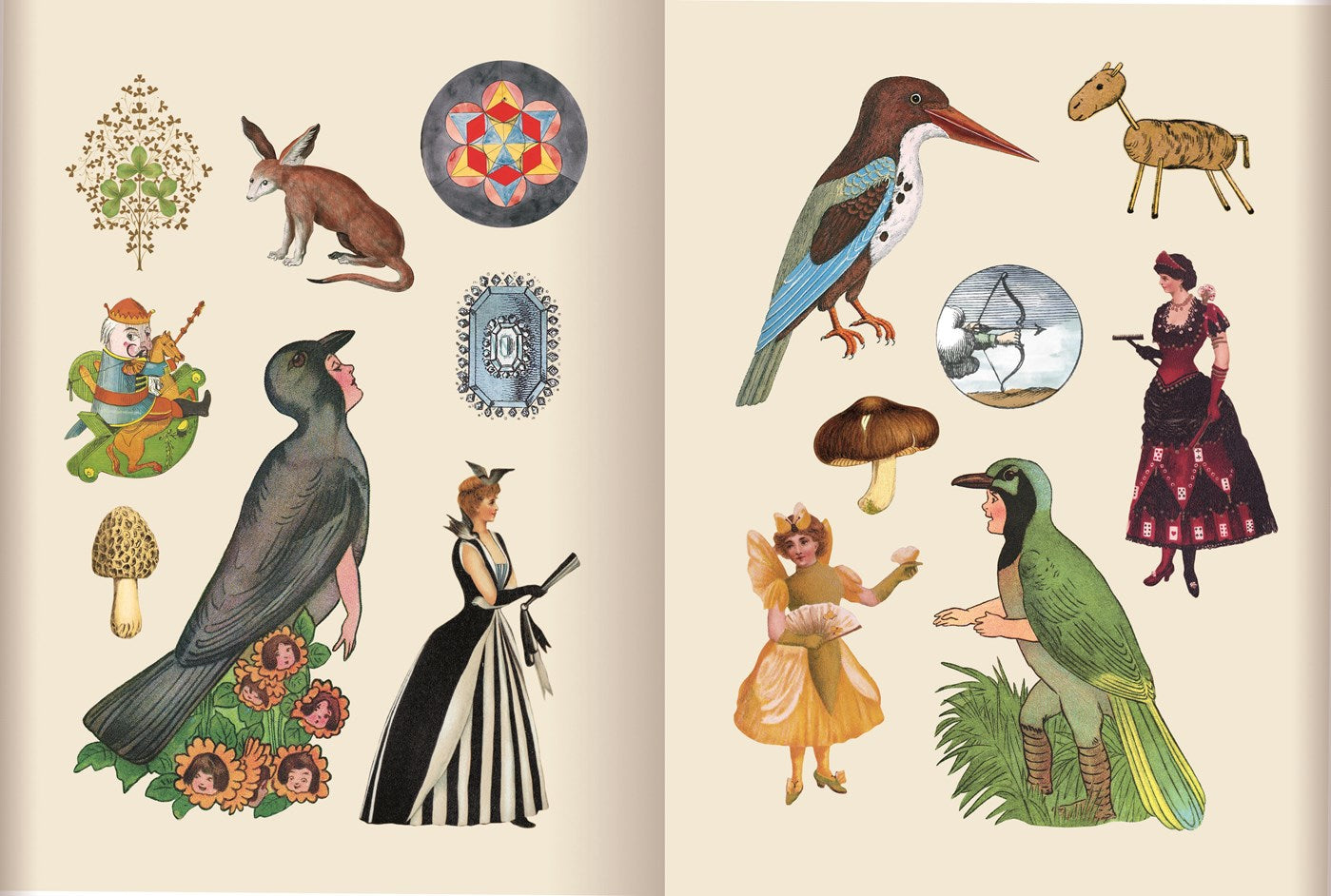 Antiquarian Sticker Book: Bibliophilia