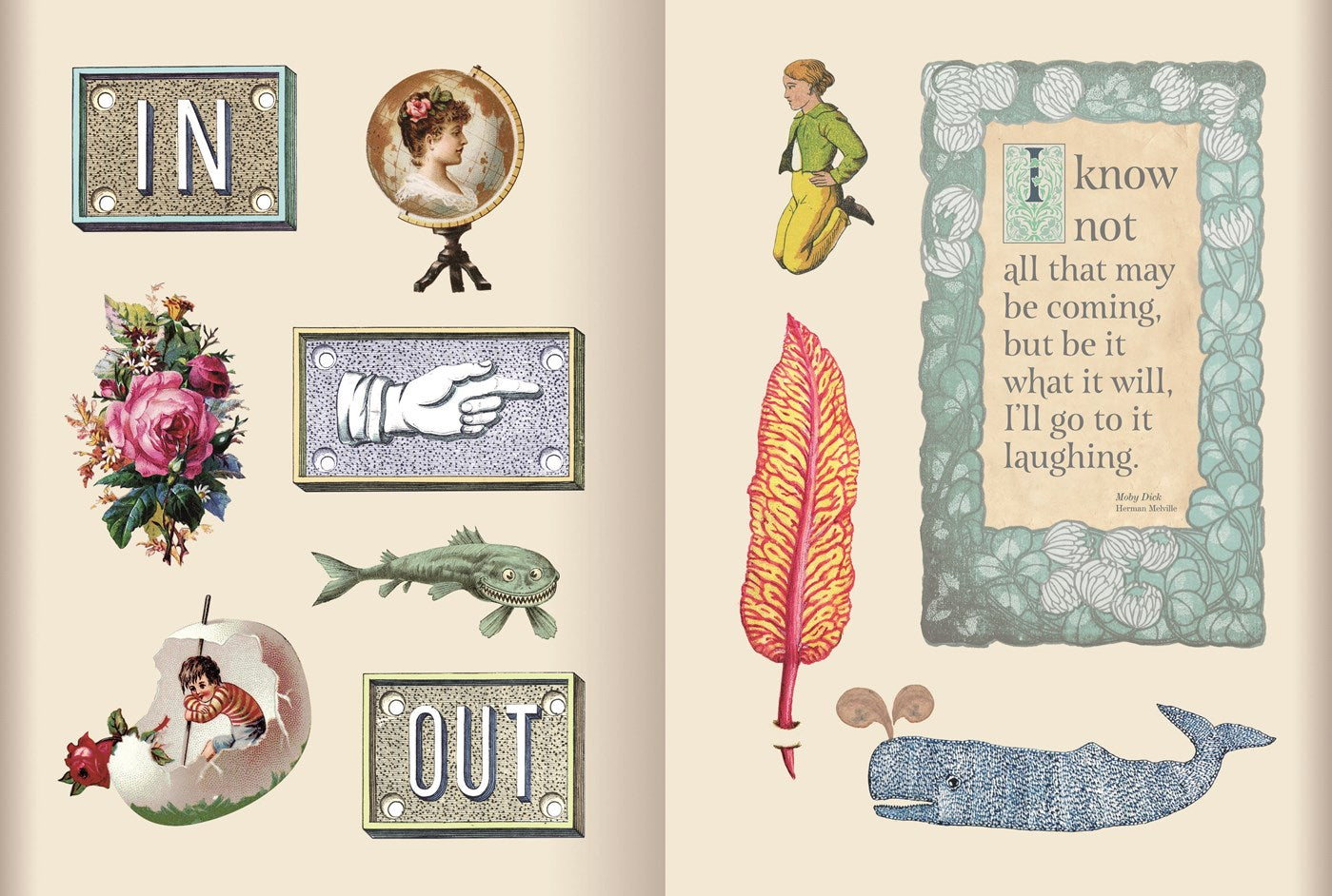 Antiquarian Sticker Book: Bibliophilia
