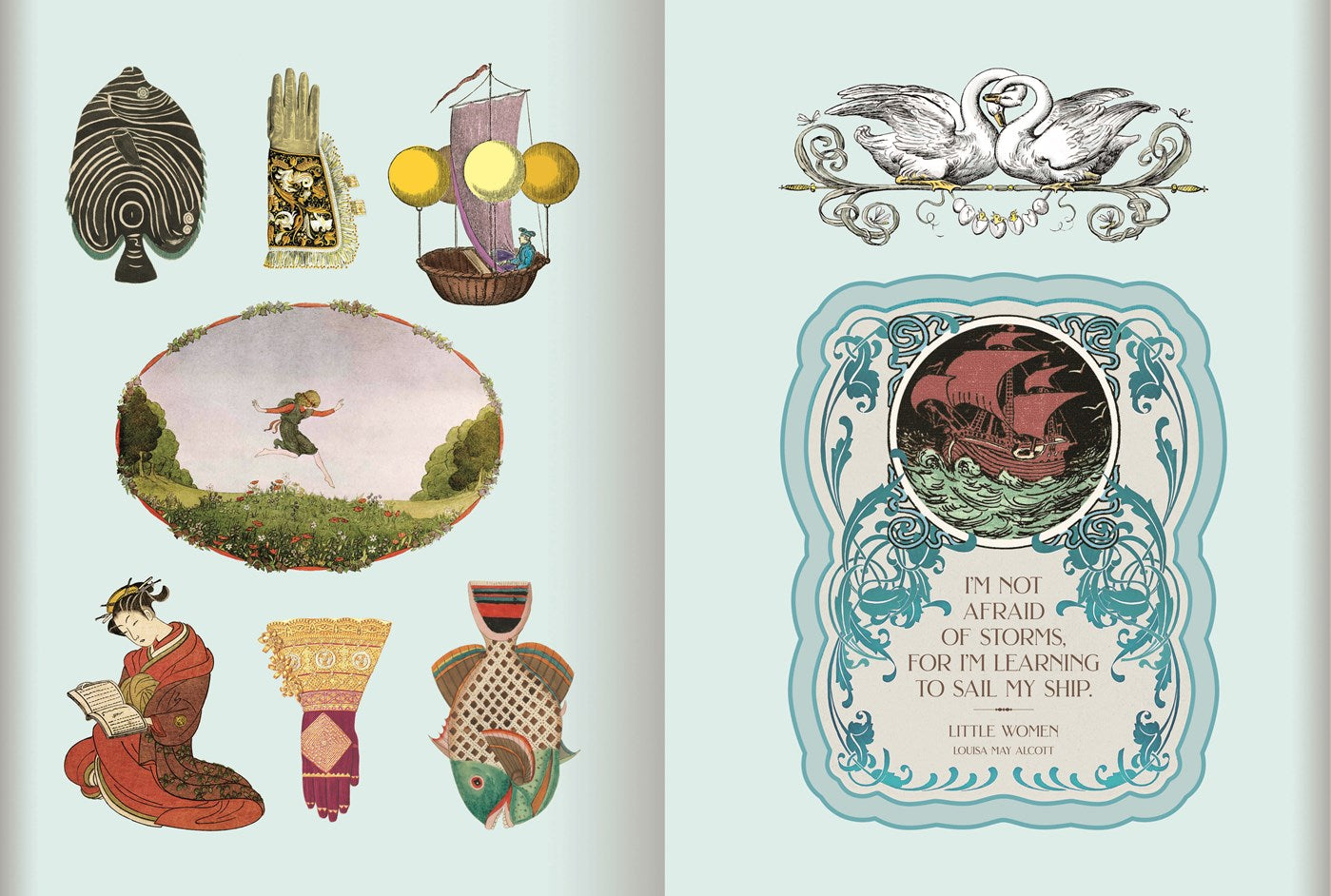 Antiquarian Sticker Book: Bibliophilia