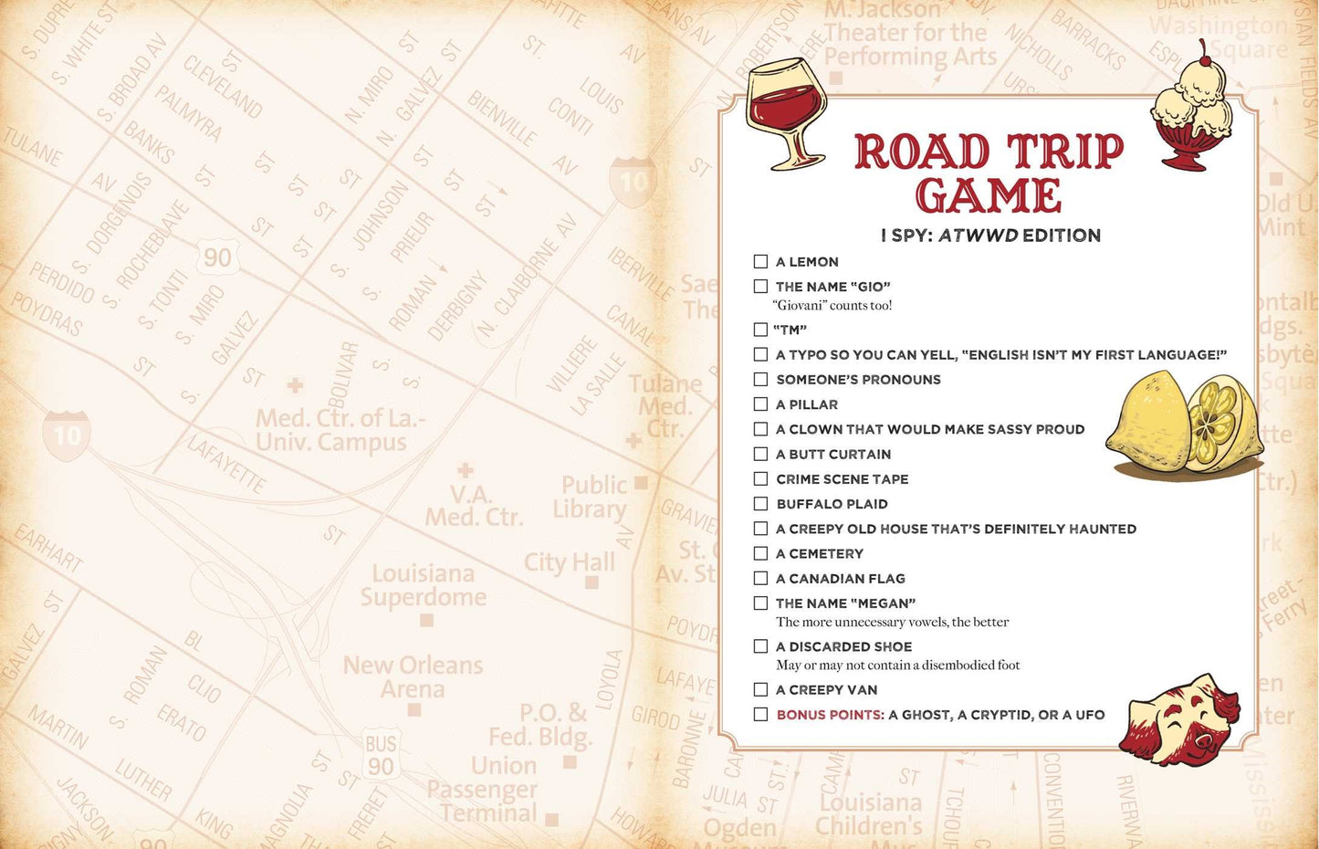Haunted Road Atlas by Christine  Schiefer