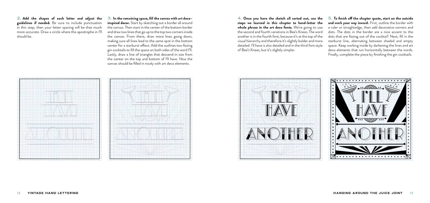 Vintage Hand Lettering: Create Beautiful Fonts