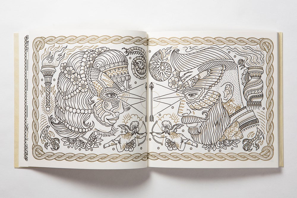 The Tattoo Flash Coloring Book