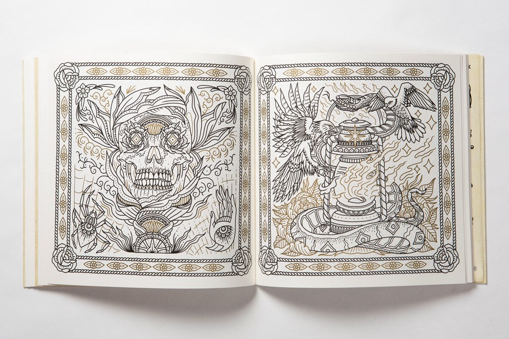 The Tattoo Flash Coloring Book