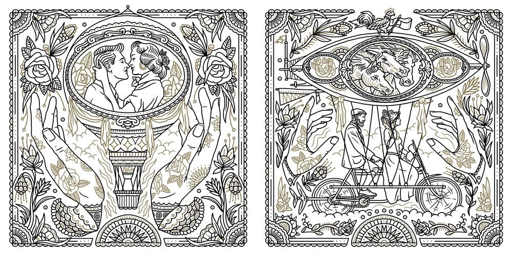 The Tattoo Flash Coloring Book