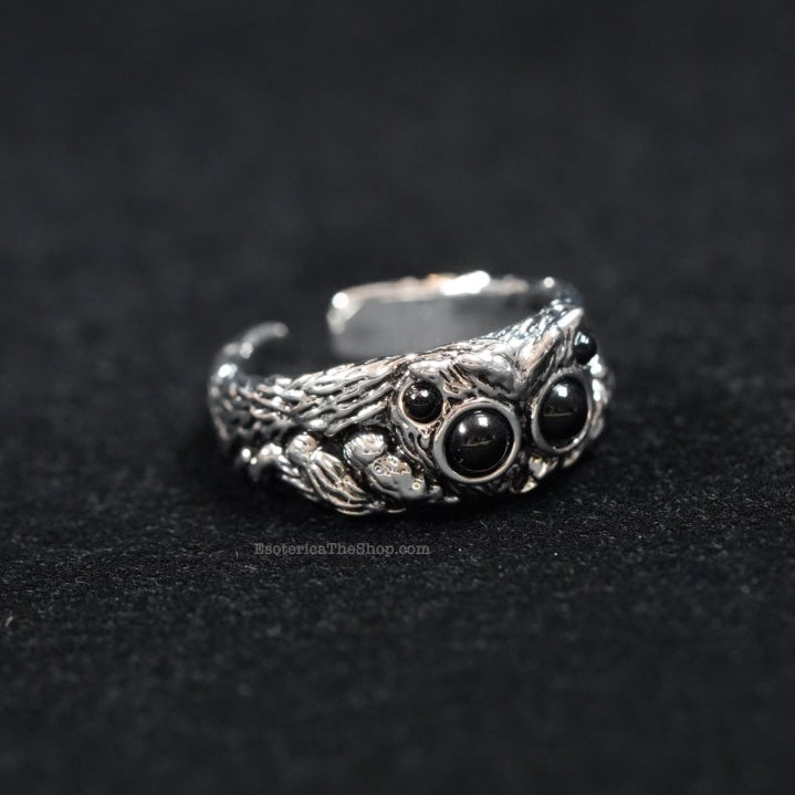 Jumping Spider Ring, SIlver