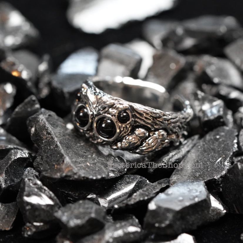Jumping Spider Ring, SIlver