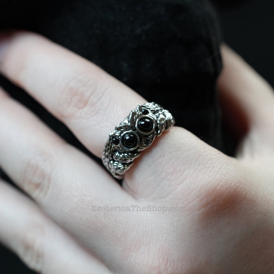 Jumping Spider Ring, SIlver