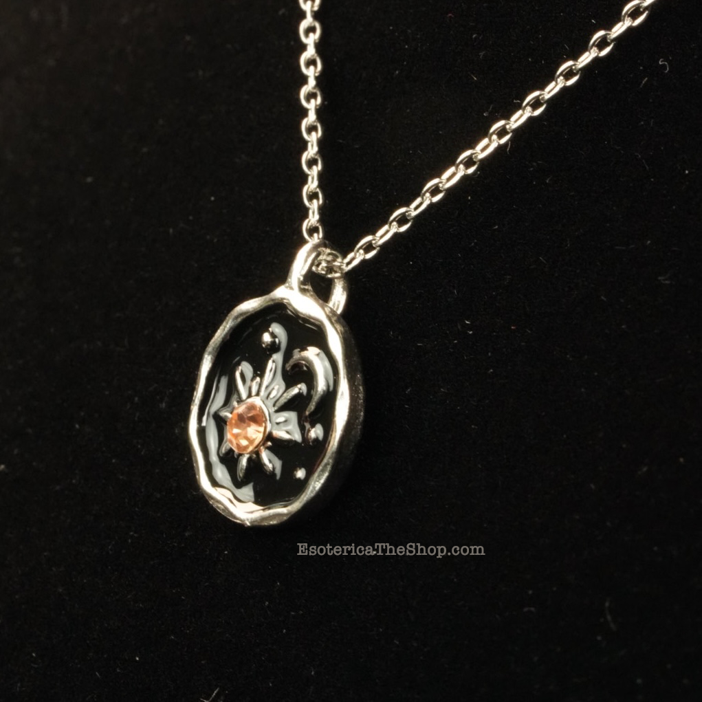 Sun & Moon Mini Pendant, Silver