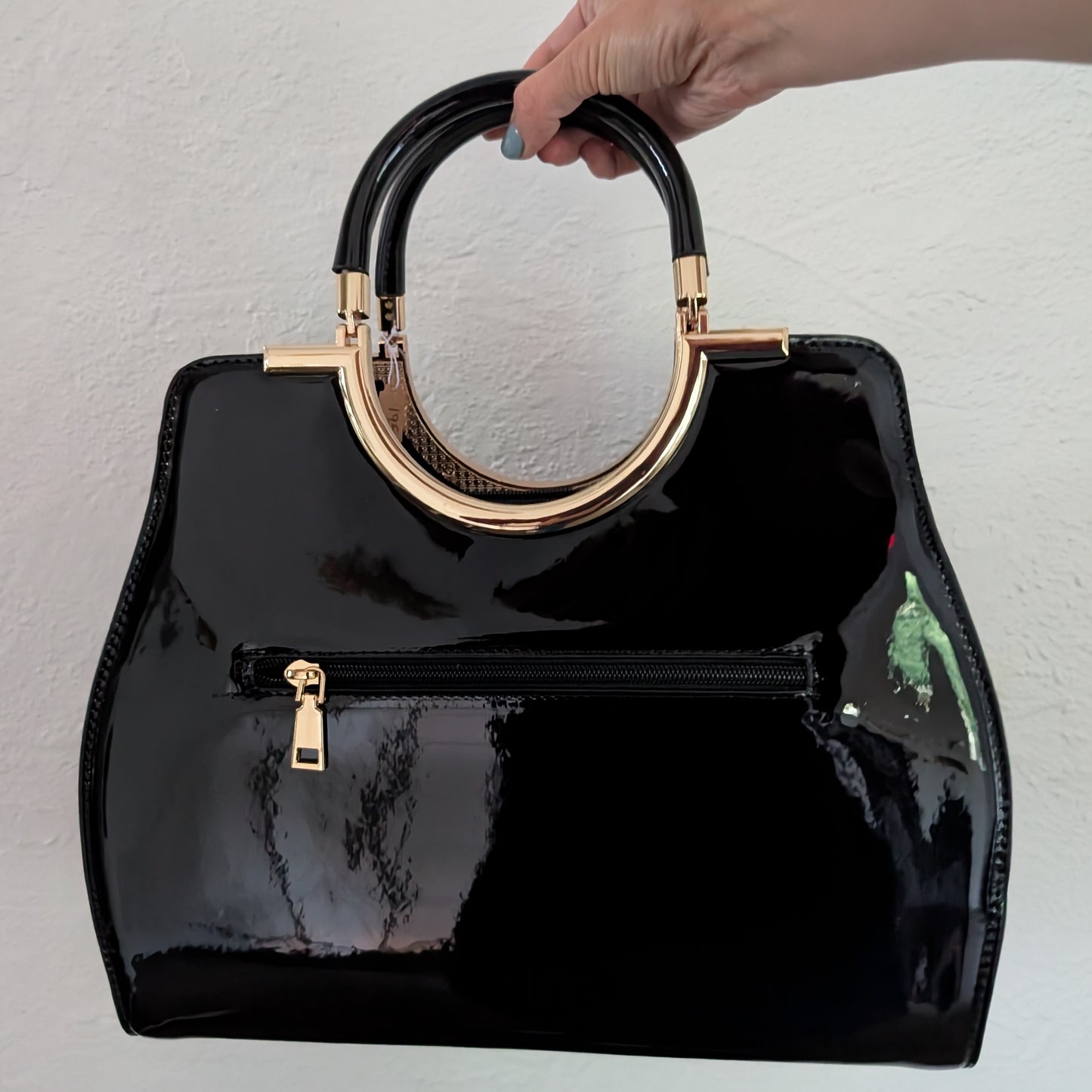 Real Fox Jaw Handbag