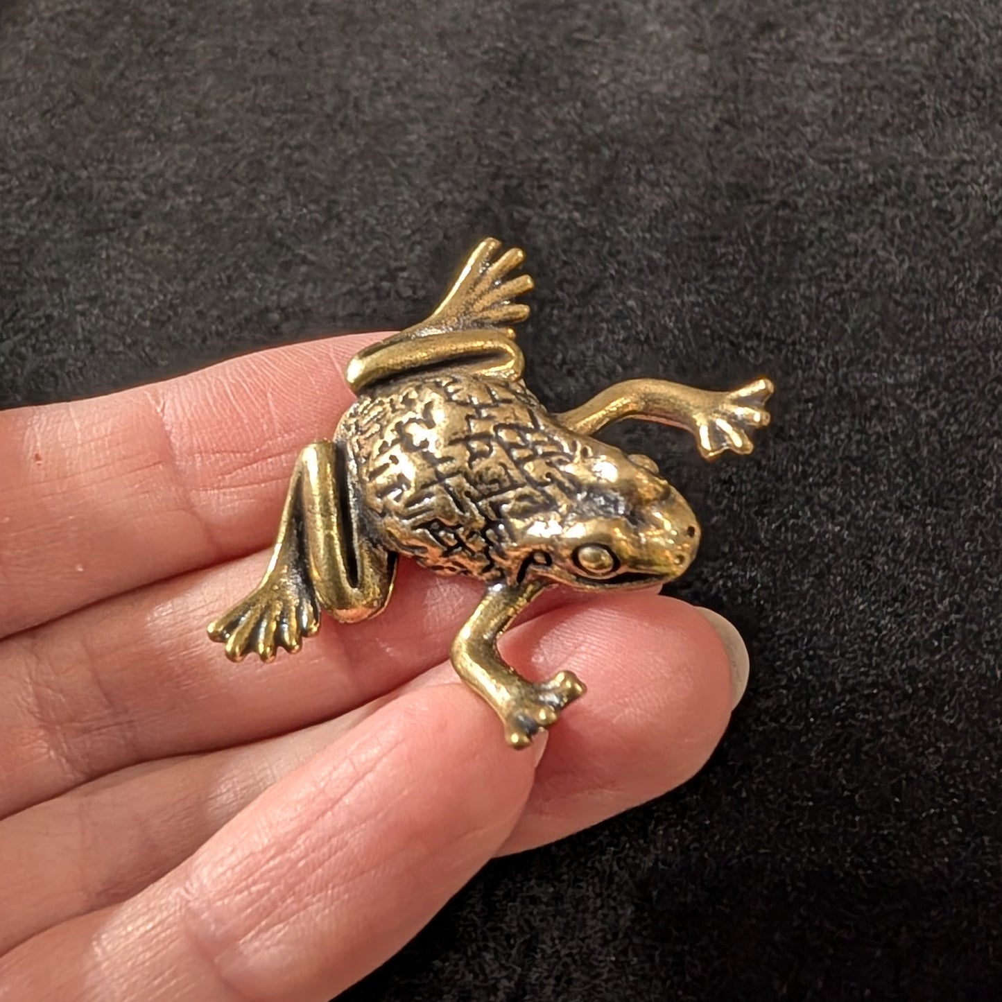 Brass Frog