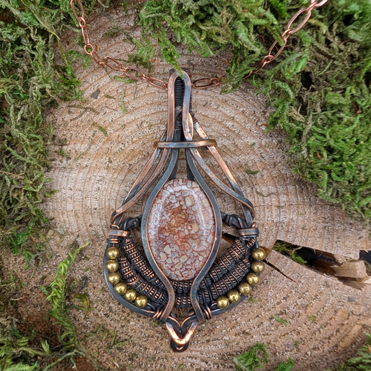 Dinosaur Bone Pendant