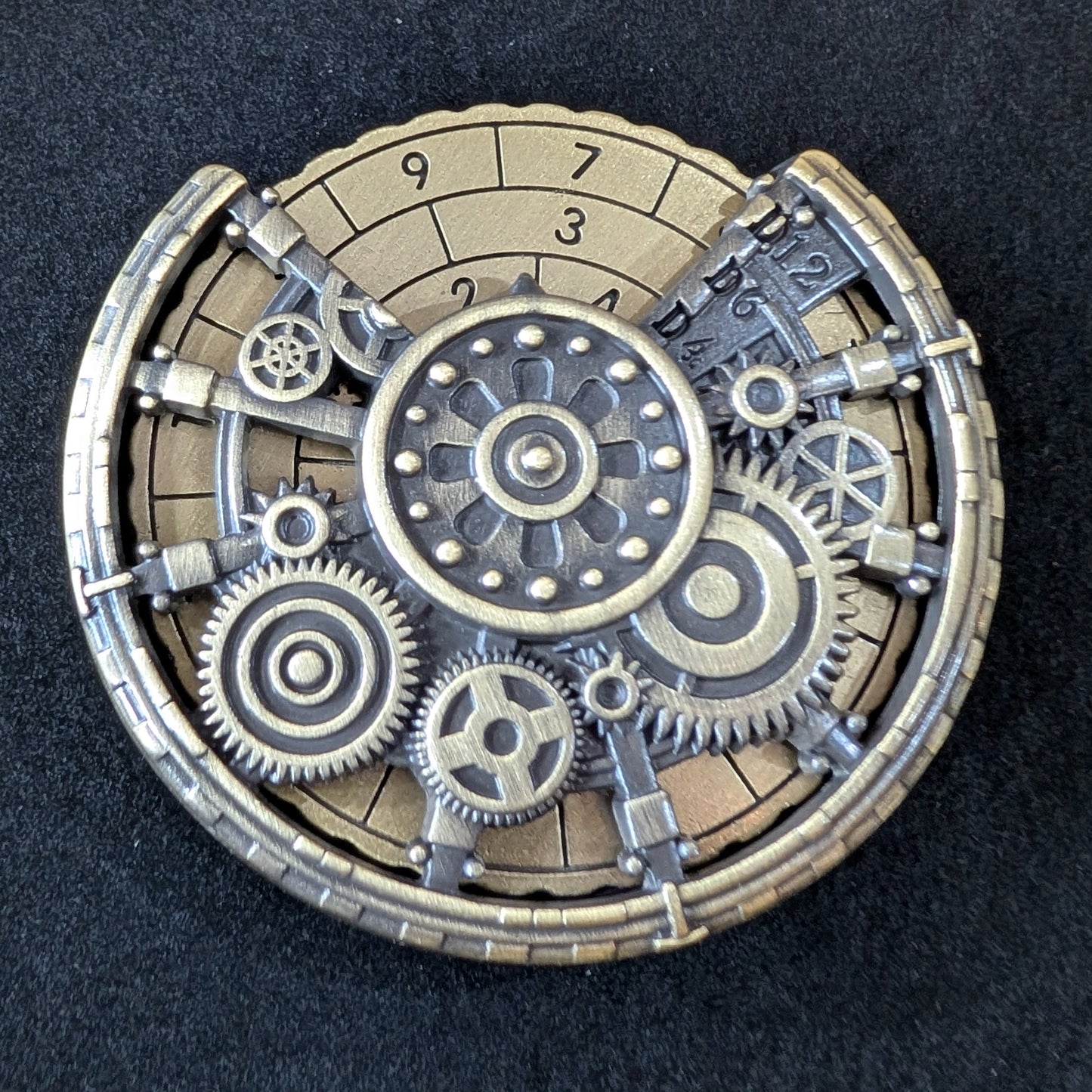 Spinner Dice - Steampunk
