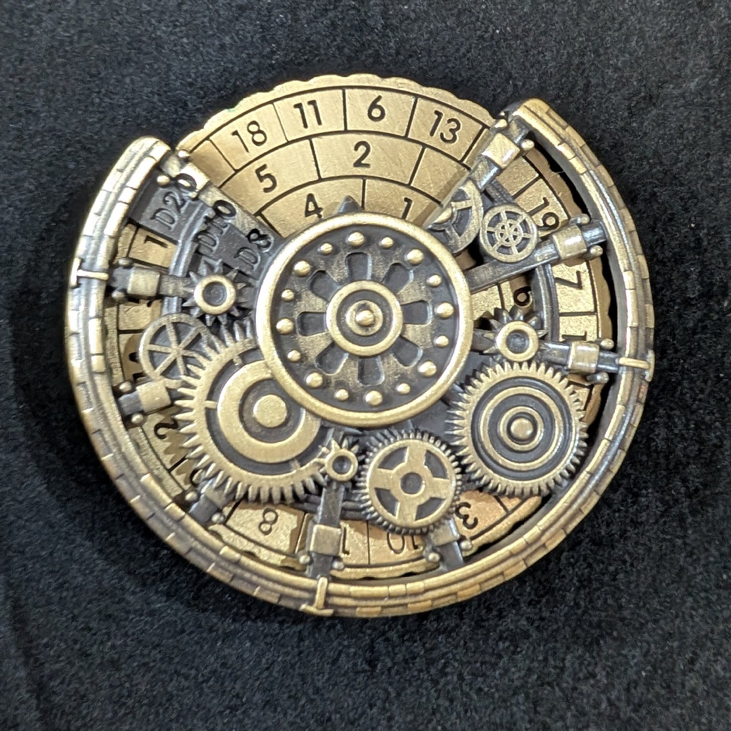 Spinner Dice - Steampunk