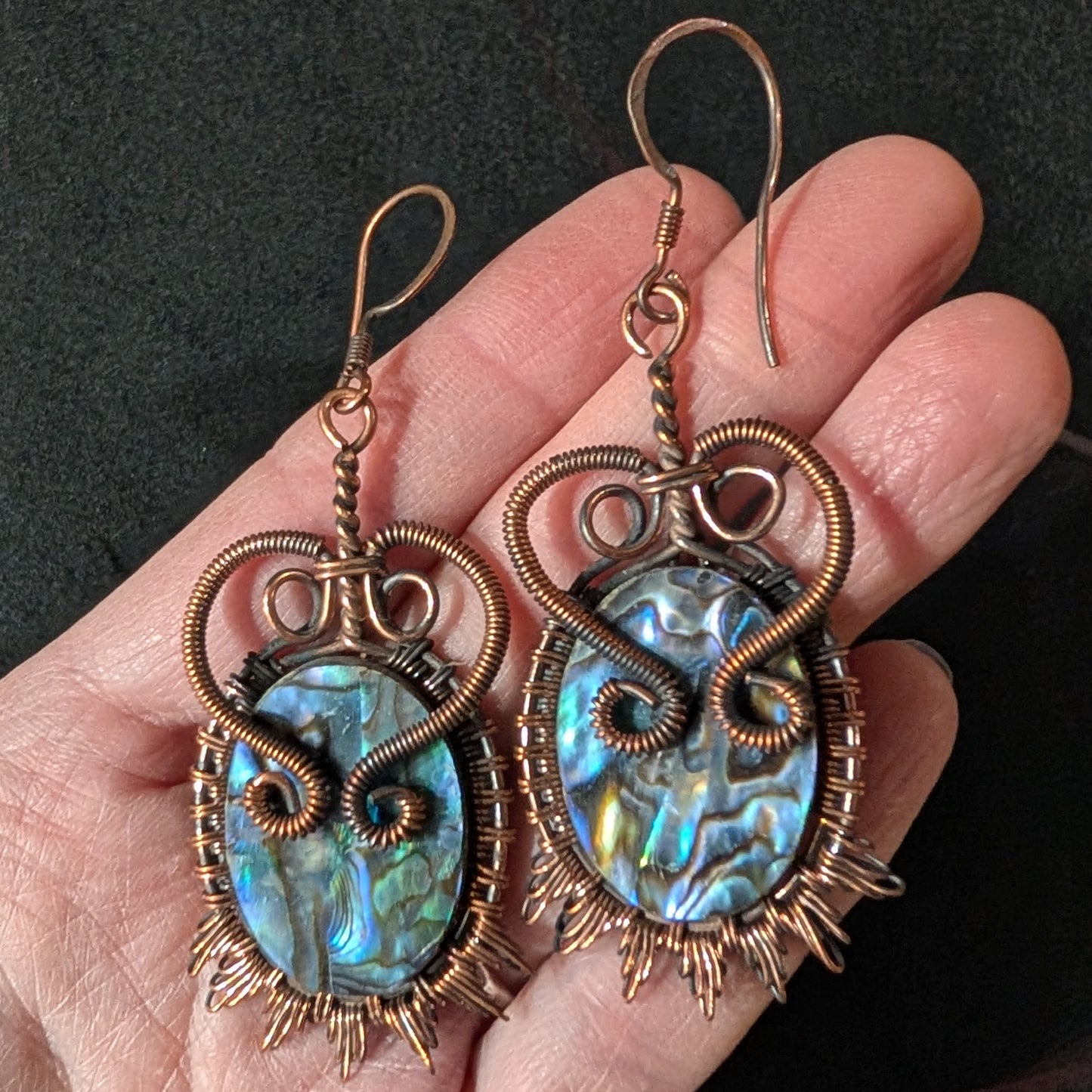 Abalone Shell Earrings