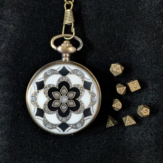 Dice Box, Black and White