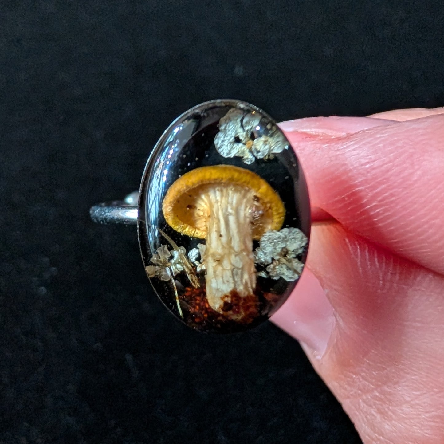 Real Mushroom Ring, single band