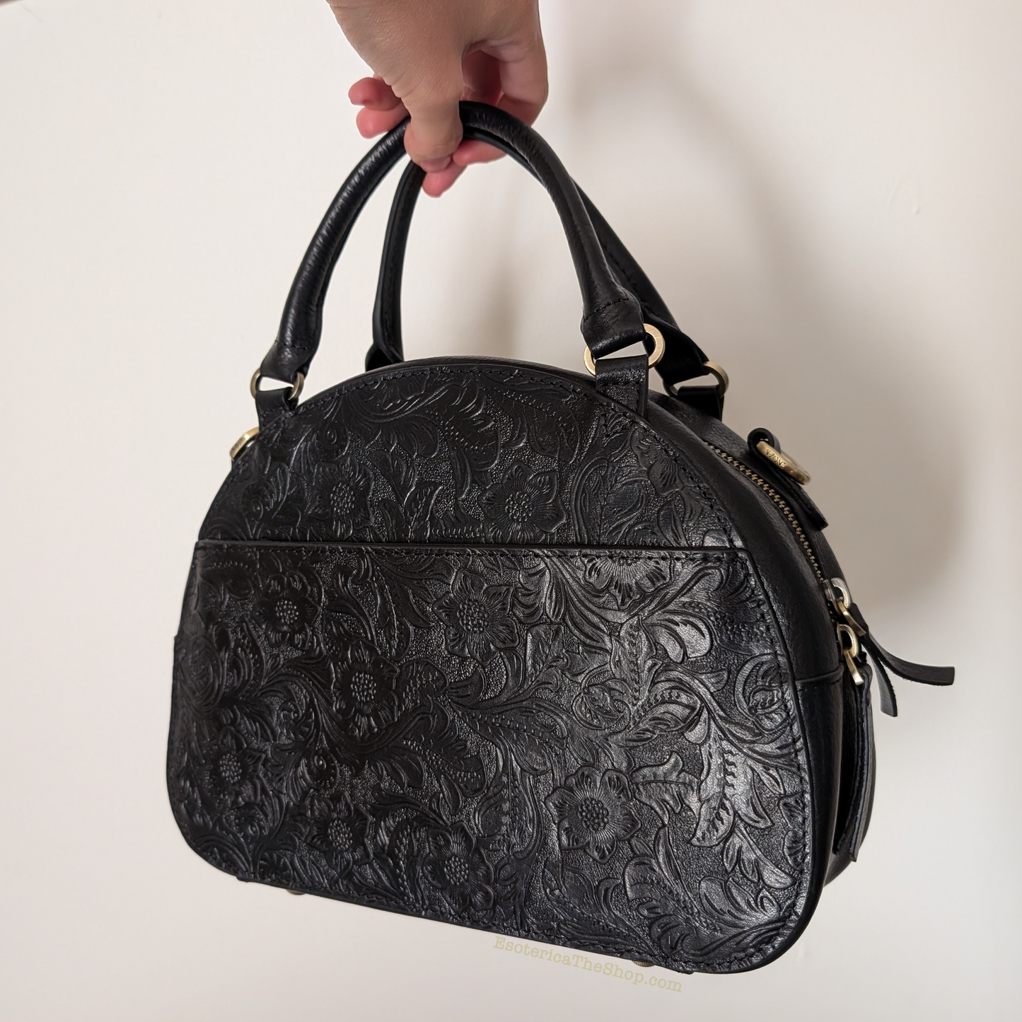 Real Butterfly Handbag - "Blood-Red Glider"